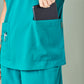 BIZ CARE Womens Avery Round Neck Scrub Top CST942LS