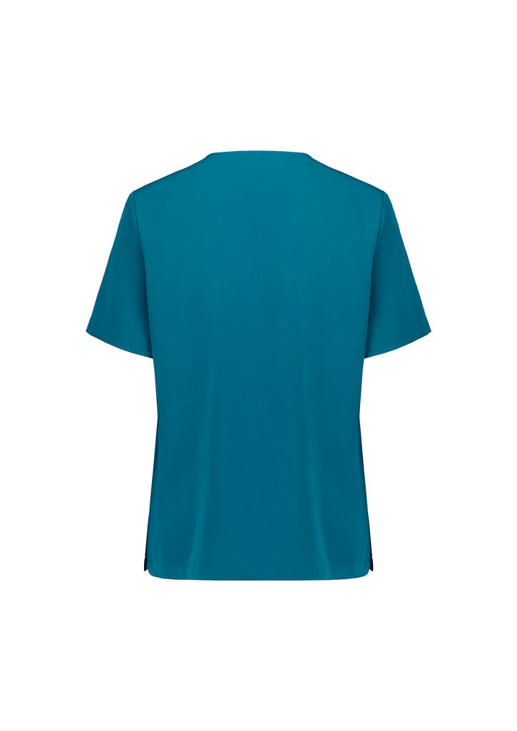 BIZ CARE Womens Pulse V-Neck Scrub Top CU543LS
