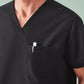 BIZ CARE Unisex Pulse V-Neck Scrub Top CU544US