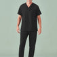 BIZ CARE Unisex Pulse V-Neck Scrub Top CU544US