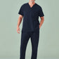 BIZ CARE Unisex Pulse V-Neck Scrub Top CU544US