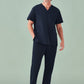 BIZ CARE Unisex Pulse V-Neck Scrub Top CU544US