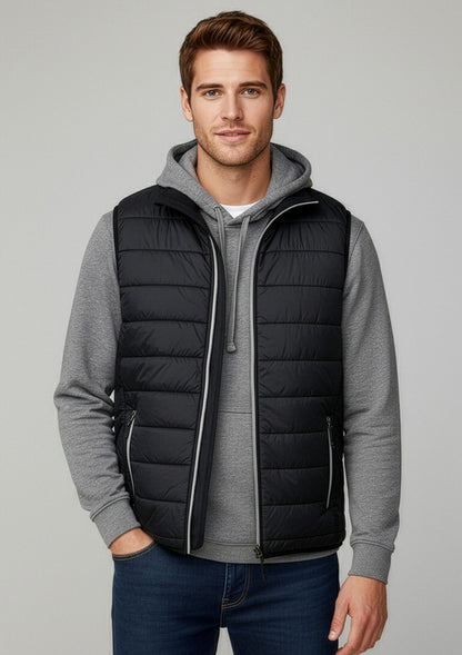 BIZ COLLECTION Mens Stealth Vest J616M