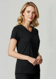 BIZ COLLECTION Womens Lana Short Sleeve Top K819LS