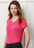 BIZ COLLECTION Womens Lana Short Sleeve Top K819LS Clearance