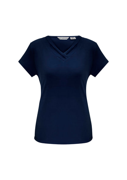 BIZ COLLECTION Womens Lana Short Sleeve Top K819LS