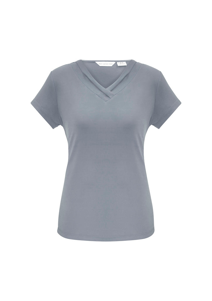 BIZ COLLECTION Womens Lana Short Sleeve Top K819LS Clearance