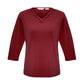 BIZ COLLECTION Womens Lana 3/4 Sleeve Top K819LT Clearance