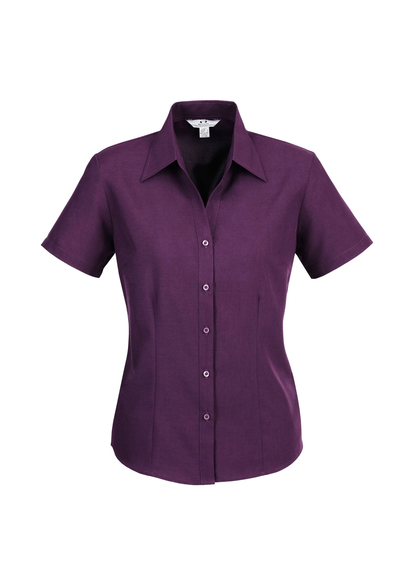BIZ COLLECTION Womens Oasis Short Sleeve Shirt LB3601