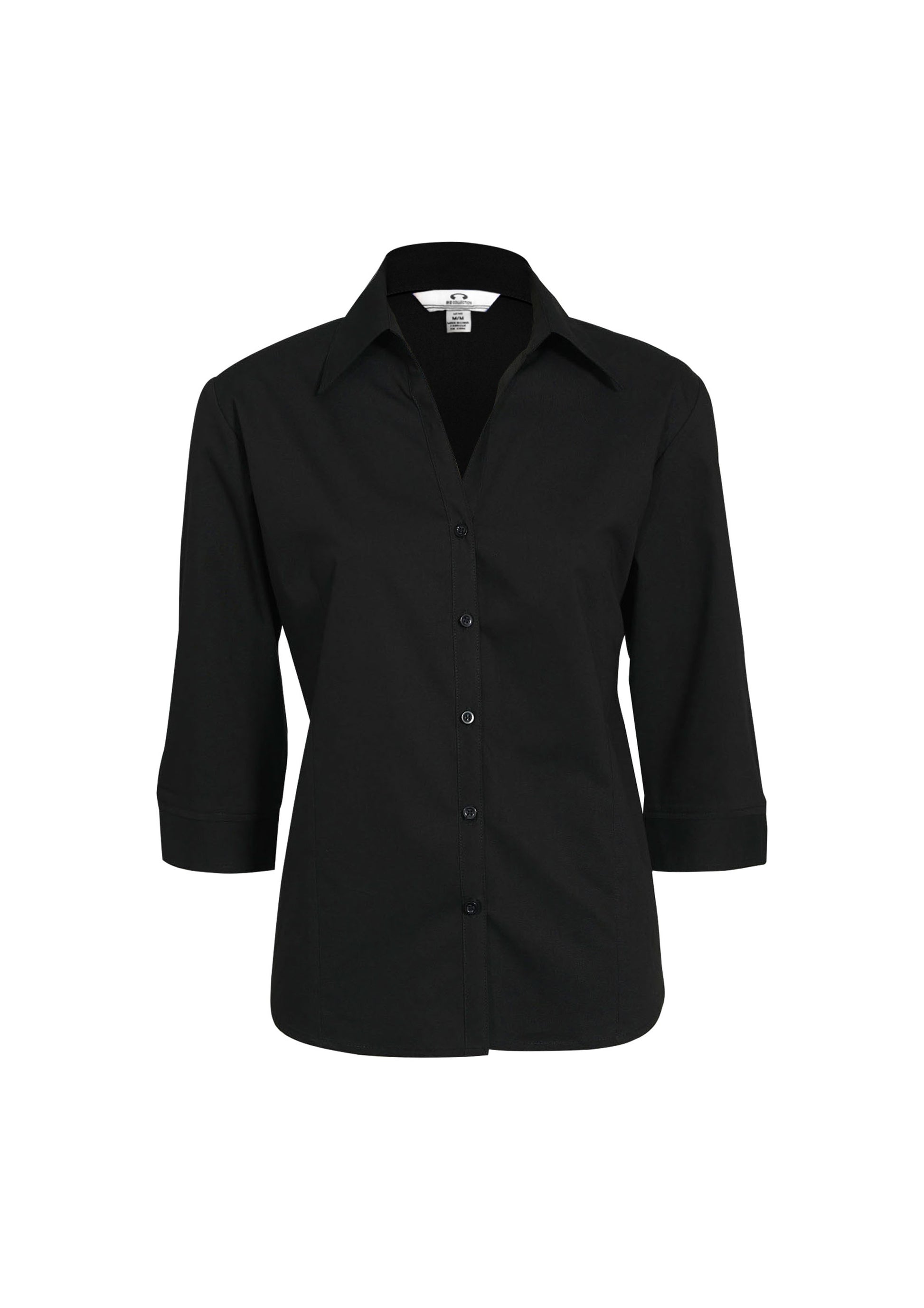 BIZ COLLECTION Womens Metro 3/4 Sleeve Shirt LB7300