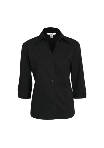 BIZ COLLECTION Womens Metro 3/4 Sleeve Shirt LB7300