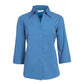 BIZ COLLECTION Womens Metro 3/4 Sleeve Shirt LB7300