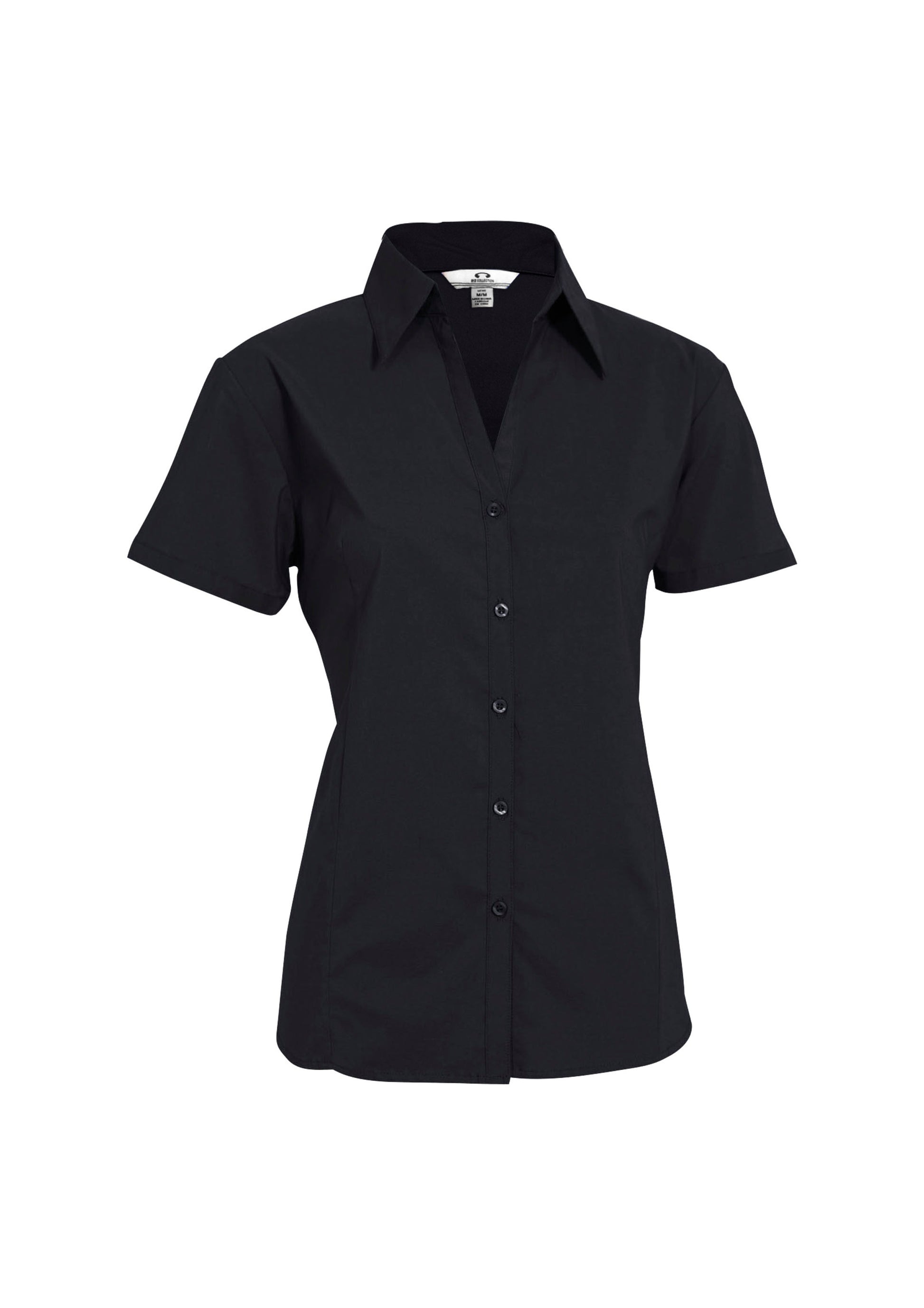BIZ COLLECTION Womens Metro Short Sleeve Shirt LB7301