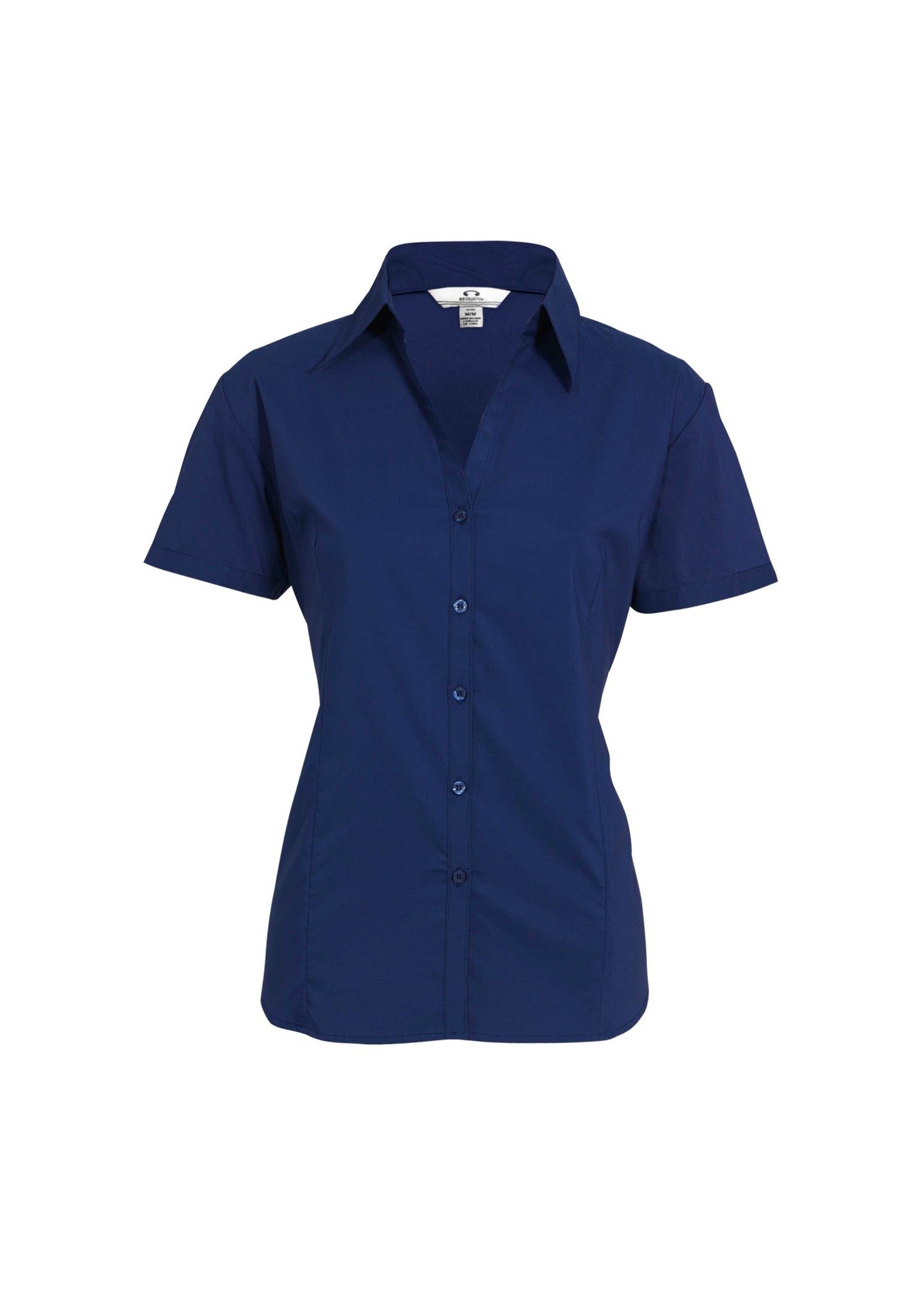 BIZ COLLECTION Womens Metro Short Sleeve Shirt LB7301