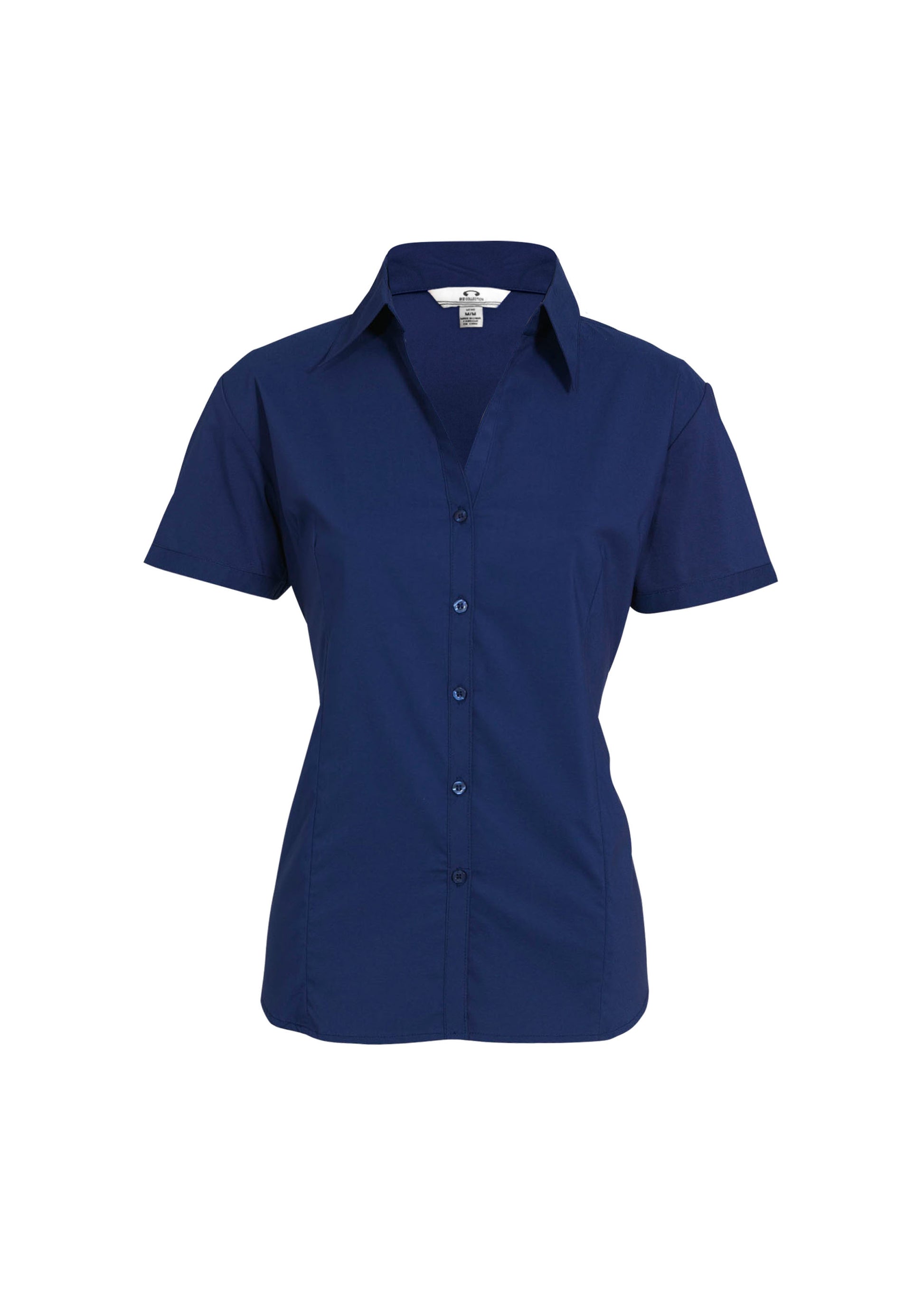 BIZ COLLECTION Womens Metro Short Sleeve Shirt LB7301