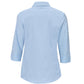 BIZ COLLECTION Womens Micro Check 3/4 Sleeve Shirt LB8200