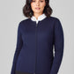 BIZ COLLECTION Womens 2-Way Zip Cardigan LC3505