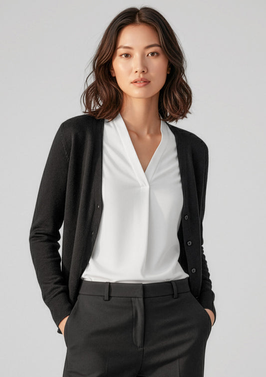 BIZ COLLECTION Womens Roma Knit Cardigan LC916L