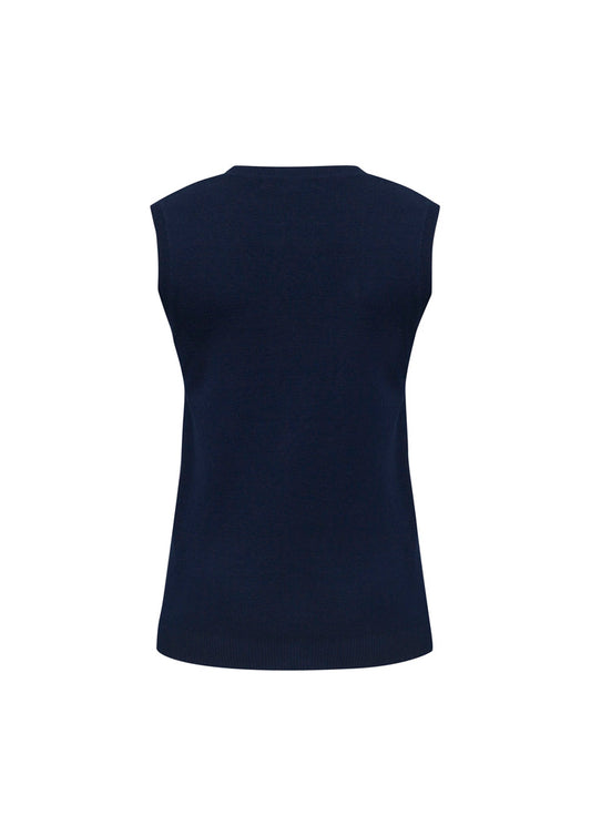 BIZ COLLECTION Womens V-Neck Knit Vest LV3504