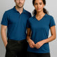 BIZ COLLECTION Womens Byron Short Sleeve Polo P011LS