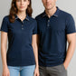 BIZ COLLECTION Womens Aston Short Sleeve Polo P106LS