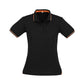 BIZ COLLECTION Womens Jet Short Sleeve Polo P226LS