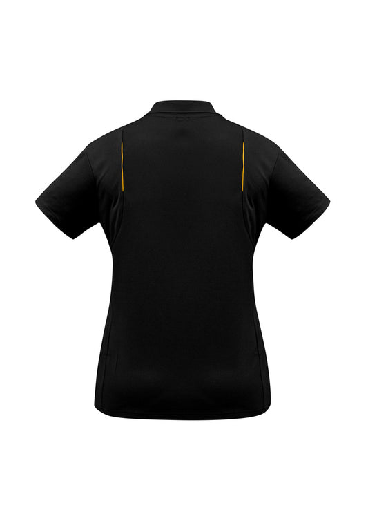 BIZ COLLECTION Womens United Short Sleeve Polo P244LS