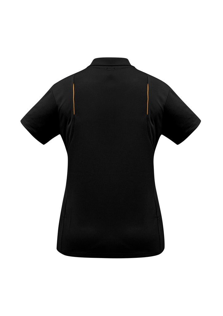 BIZ COLLECTION Womens United Short Sleeve Polo P244LS