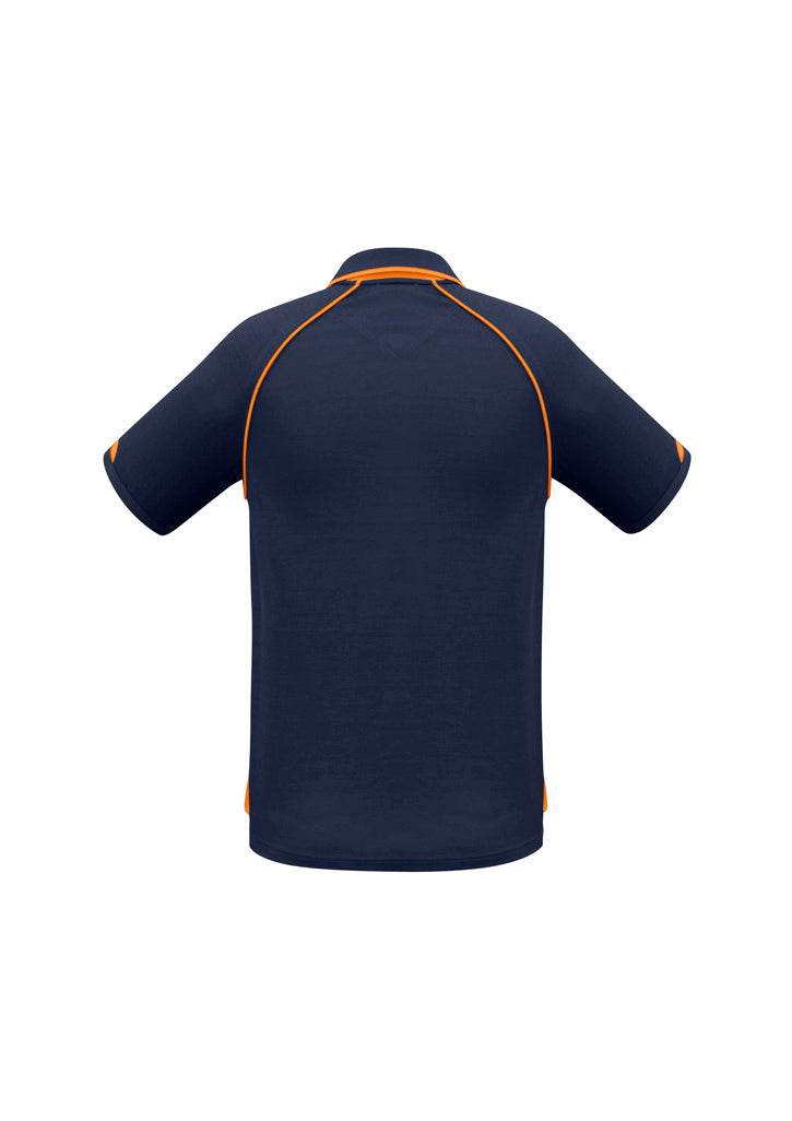 BIZ COLLECTION Mens Fusion Short Sleeve Polo P29012