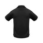 BIZ COLLECTION Mens Micro Waffle Short Sleeve Polo P3300