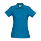 BIZ COLLECTION Womens Crew Short Sleeve Polo P400LS