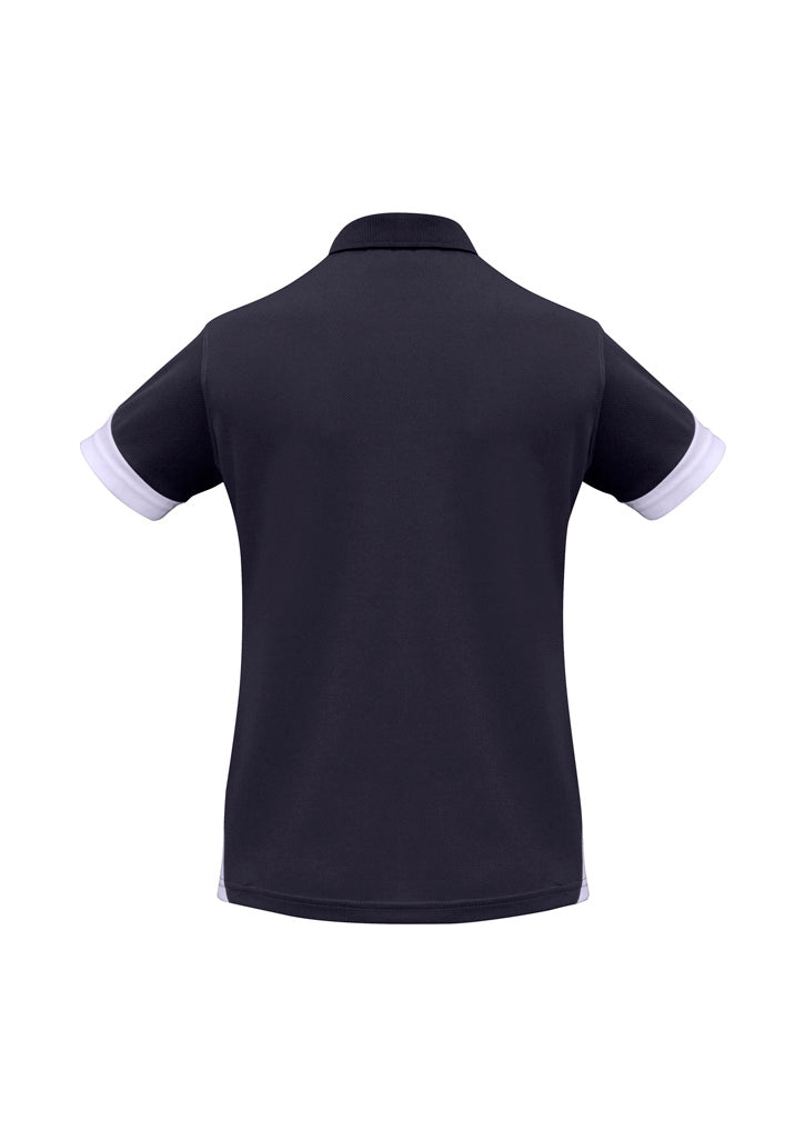 BIZ COLLECTION Womens Talon Short Sleeve Polo P401LS