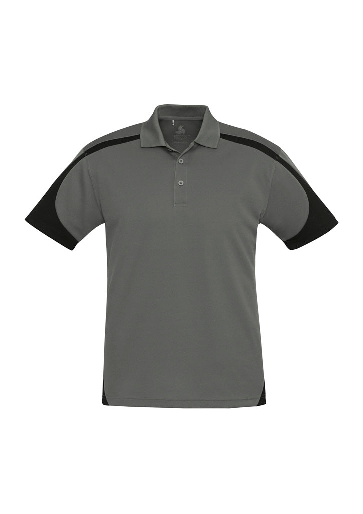 BIZ COLLECTION Mens Talon Short Sleeve Polo P401MS