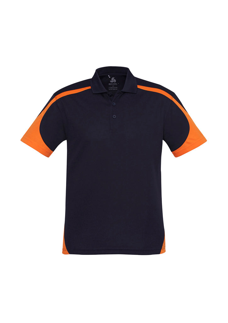 BIZ COLLECTION Mens Talon Short Sleeve Polo P401MS