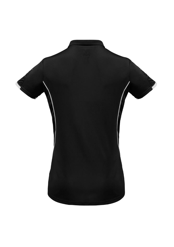 BIZ COLLECTION Womens Razor Short Sleeve Polo P405LS