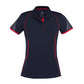 BIZ COLLECTION Womens Razor Short Sleeve Polo P405LS