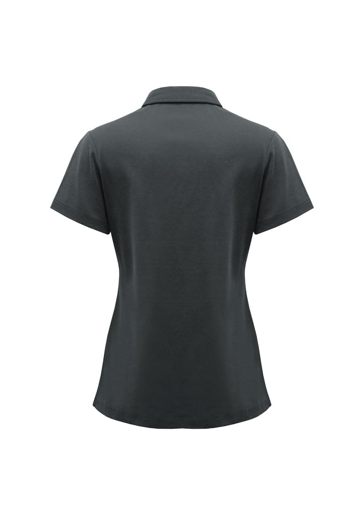 BIZ COLLECTION Womens Lotus Short Sleeve Polo P515LS