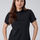 BIZ COLLECTION Womens Lotus Short Sleeve Polo P515LS
