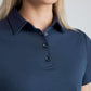 BIZ COLLECTION Womens Lotus Short Sleeve Polo P515LS
