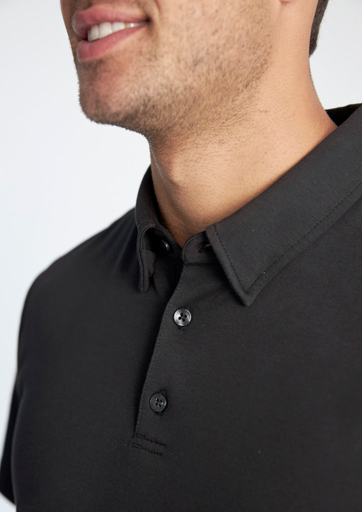 BIZ COLLECTION Mens Lotus Short Sleeve Polo P515MS