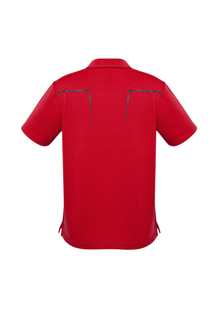 BIZ COLLECTION Mens Cyber Short Sleeve Polo P604MS