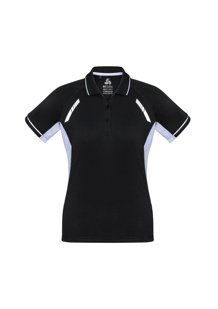 BIZ COLLECTION Womens Renegade Short Sleeve Polo P700LS