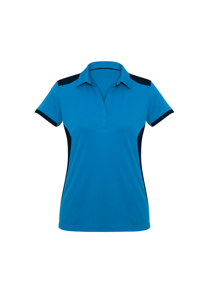 BIZ COLLECTION Womens Rival Short Sleeve Polo P705LS