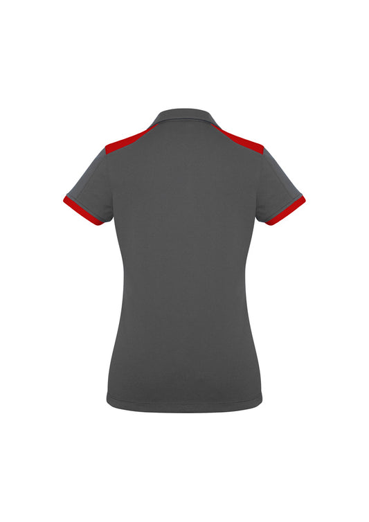 BIZ COLLECTION Womens Rival Short Sleeve Polo P705LS