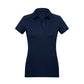 BIZ COLLECTION Womens Profile Short Sleeve Polo P706LS