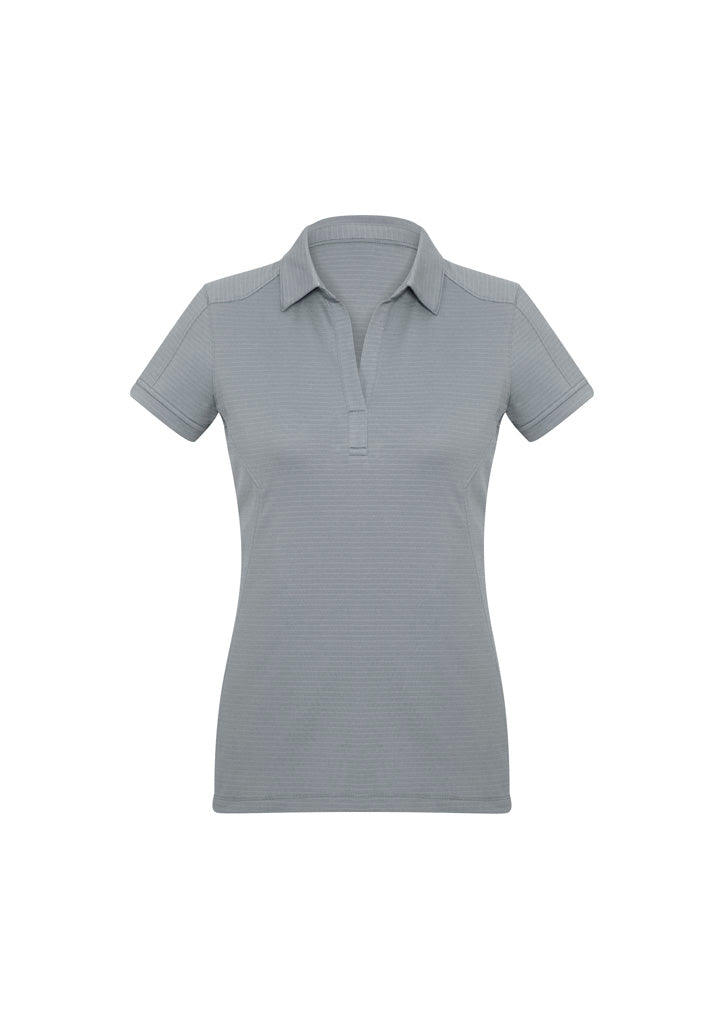 BIZ COLLECTION Womens Profile Short Sleeve Polo P706LS