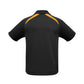 BIZ COLLECTION Mens Splice Short Sleeve Polo P7700