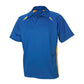 BIZ COLLECTION Mens Splice Short Sleeve Polo P7700