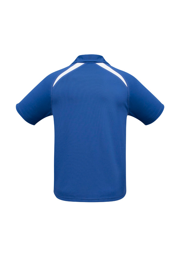 BIZ COLLECTION Mens Splice Short Sleeve Polo P7700