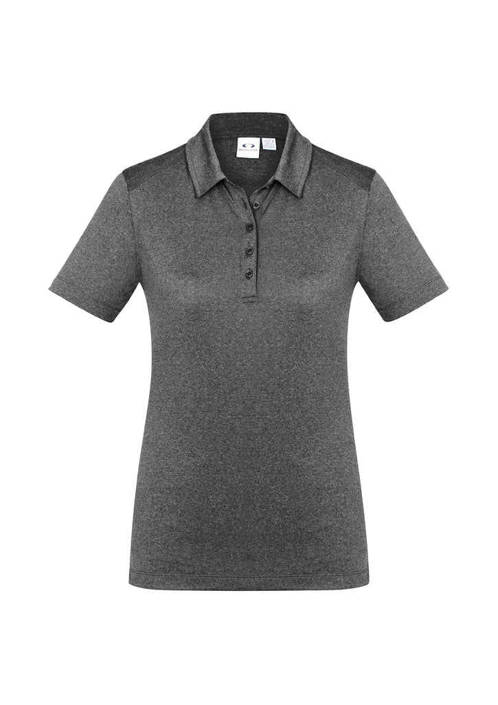 BIZ COLLECTION Womens Aero Short Sleeve Polo P815LS Clearance